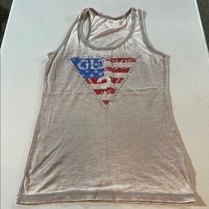 GUESS Women's Gray Tank Top